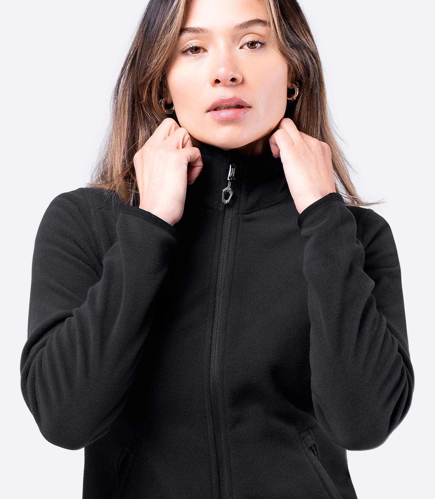 Ladies Black Full Zip Fleece Women's Juniper Peak™ Full Zip Fleece